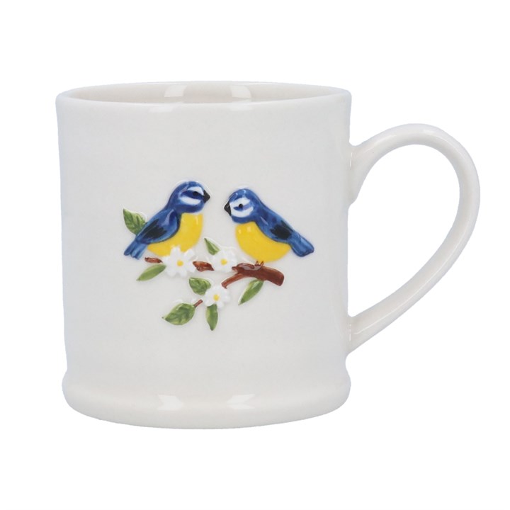 gisela graham Stoneware Mug - Blue Tits