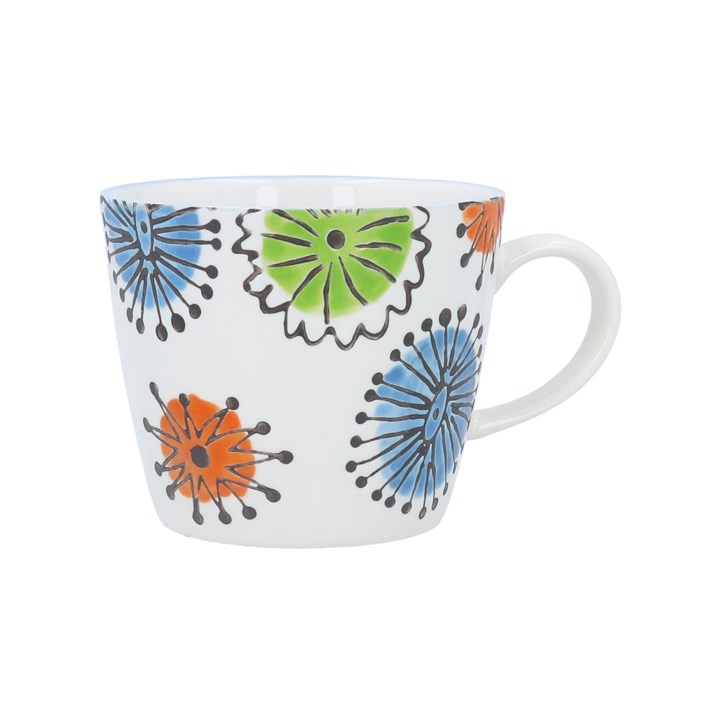 gisela graham Stoneware Mug - Bold Retro Flash