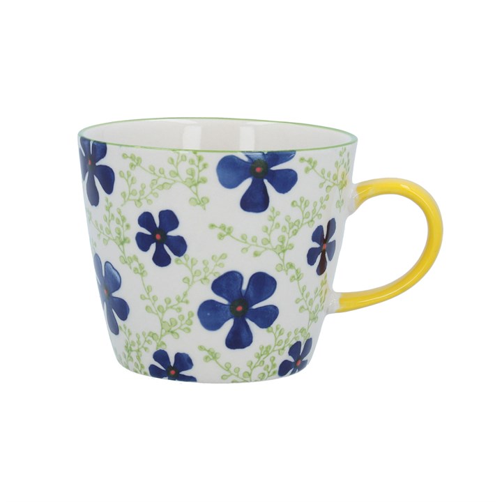 gisela graham Stoneware Mug - Navy Periwinkle