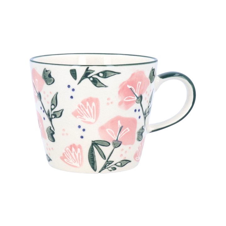 gisela graham Stoneware Mug - Pink Sweetpea