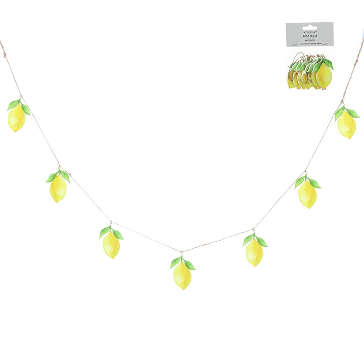 gisela graham Wood Garland - Lemons