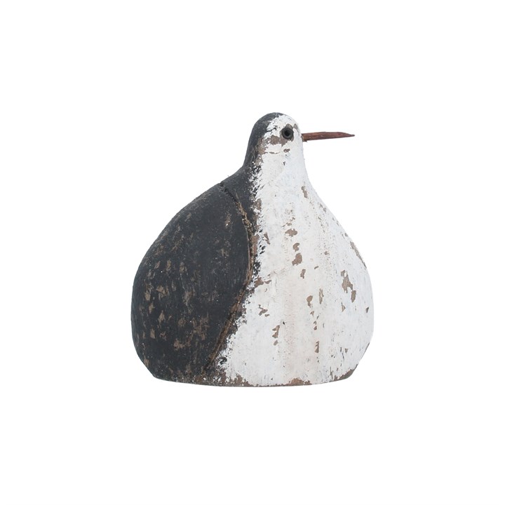 gisela graham Wood Ornament - Rustic Stout Bird