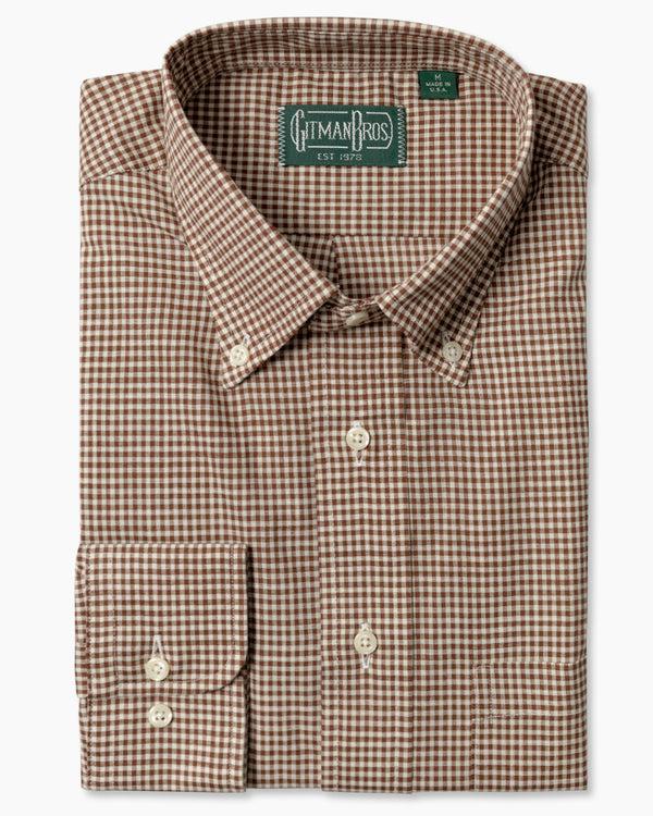 gitman bros Brown Gingham