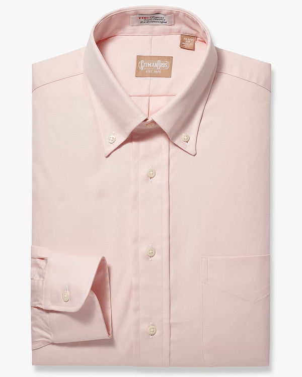 gitman bros Button Down Pinpoint Pink