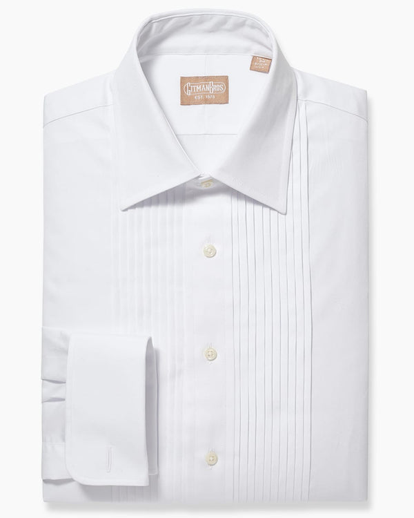 gitman bros Ten Pleat Tuxedo Shirt