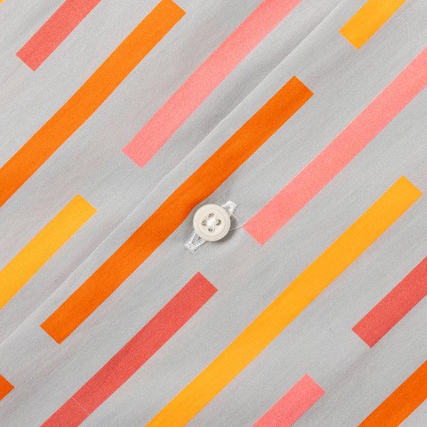 Gitman Bros. Vintage Alexander Girard "Broken Stripe" Camp Shirt