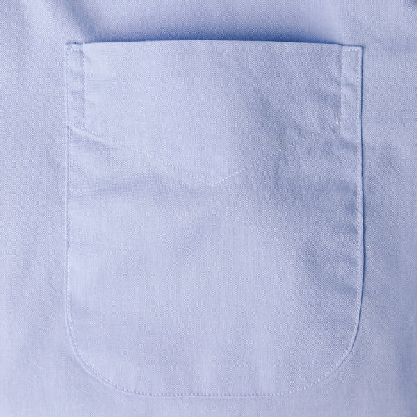 Gitman Bros. Vintage Blue Zephyr Oxford Short Sleeve