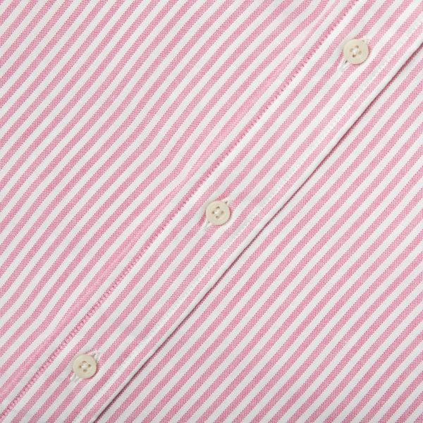 Gitman Bros. Vintage Berry Stripe Spring Oxford