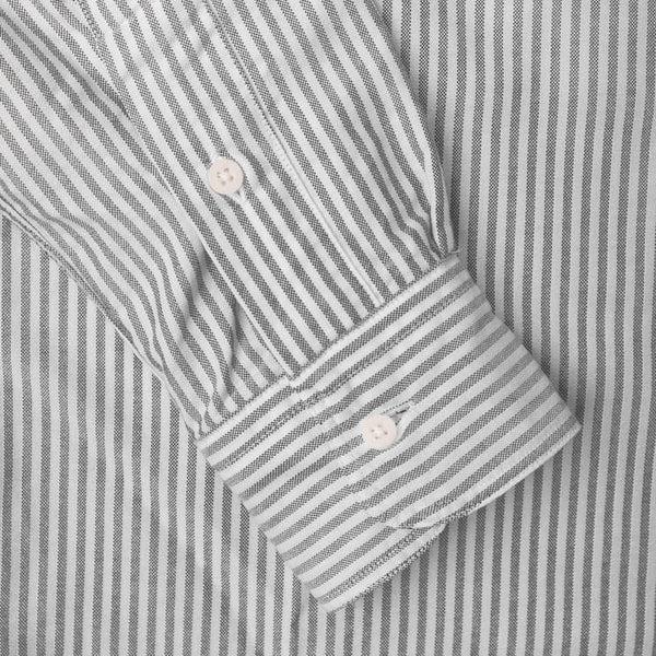 Gitman Bros. Vintage Black Stripe Spring Oxford