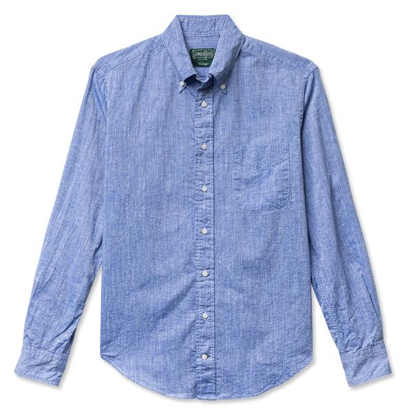 gitman bros. vintage Blue Japanese Cotton/Linen