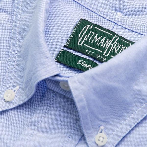 Gitman Bros. Vintage Blue Oxford - Old Fit
