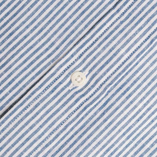 Gitman Bros. Vintage Blue Stripe Linen