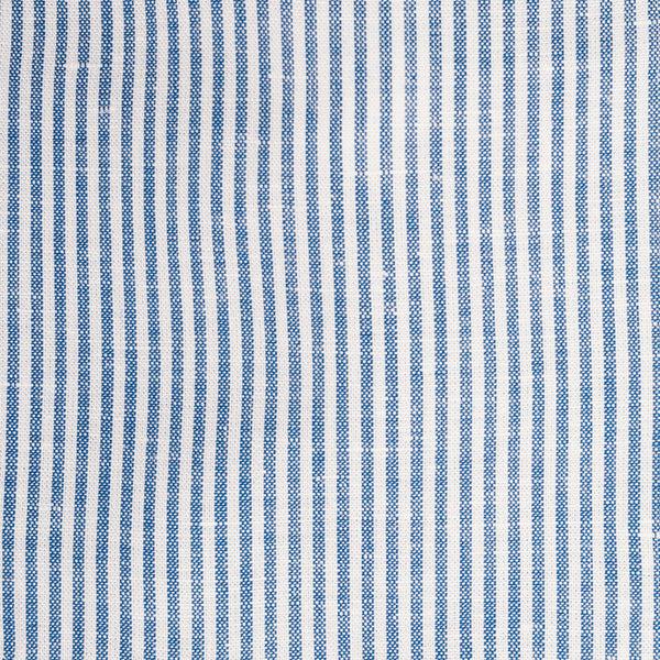 Gitman Bros. Vintage Blue Stripe Linen Camp Shirt