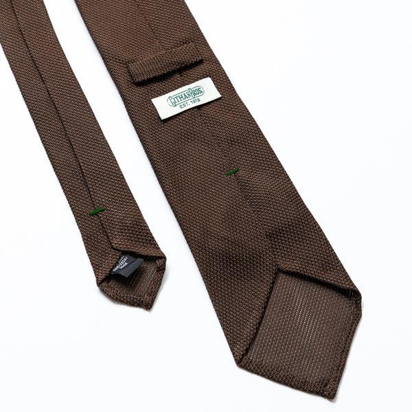 Gitman Bros. Vintage Brown Grenadine Tie