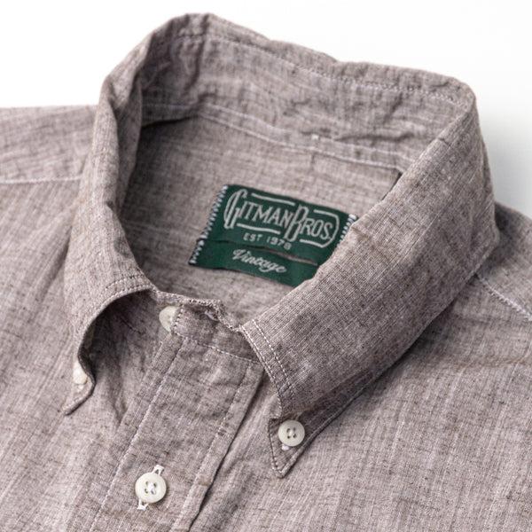 Gitman Bros. Vintage Brown Japanese Cotton/Linen