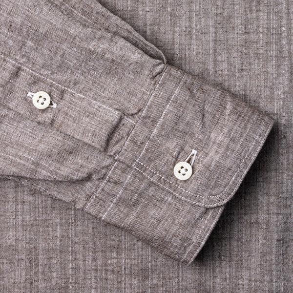 Gitman Bros. Vintage Brown Japanese Cotton/Linen