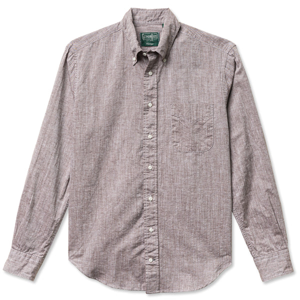 gitman bros. vintage Brown Japanese Cotton/Linen