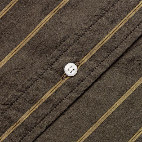 Gitman Bros. Vintage Brown Japanese Washer Stripe