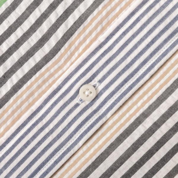 Gitman Bros. Vintage Cabana Stripe Seersucker