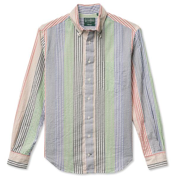 gitman bros. vintage Cabana Stripe Seersucker