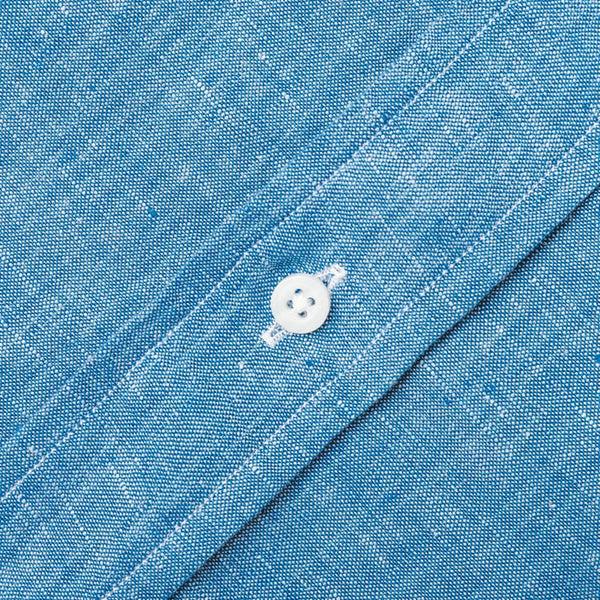 Gitman Bros. Vintage Chambray Linen Short Sleeve