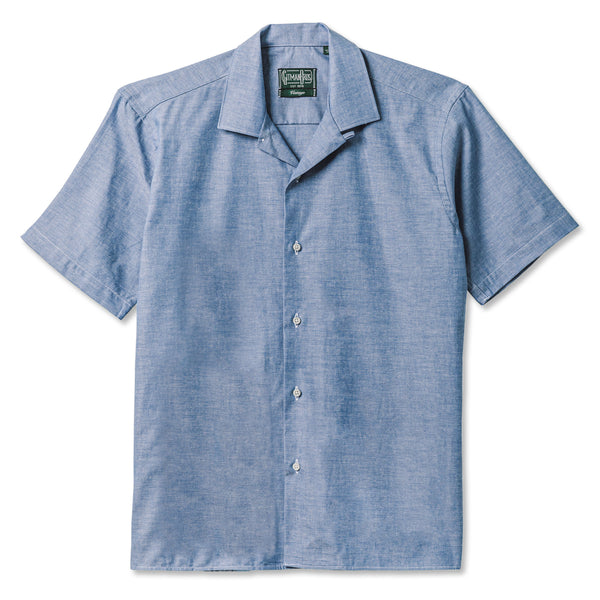 gitman bros. vintage Classic Chambray Camp Shirt