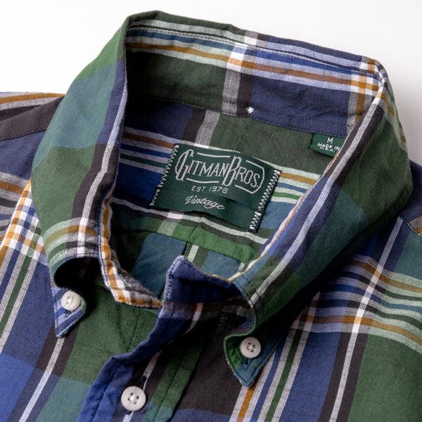 Gitman Bros. Vintage Green Archive Madras
