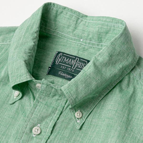 Gitman Bros. Vintage Green Japanese Cotton/Linen