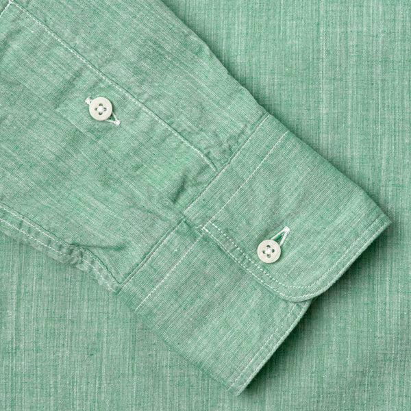 Gitman Bros. Vintage Green Japanese Cotton/Linen