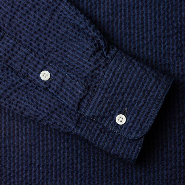 Gitman Bros. Vintage Indigo Seersucker
