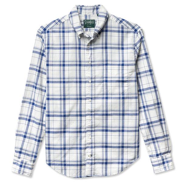 gitman bros. vintage Navy Archive Dishtowel Check