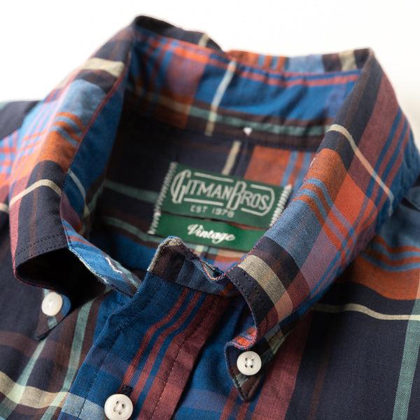 Gitman Bros. Vintage Navy Archive Madras