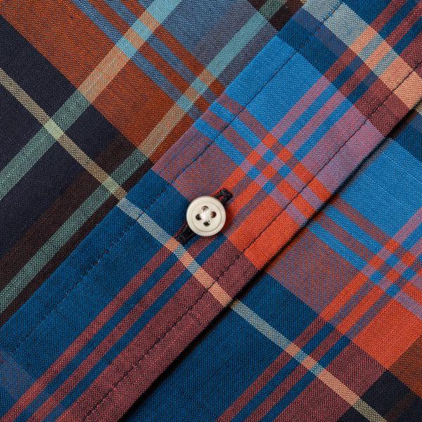 Gitman Bros. Vintage Navy Archive Madras