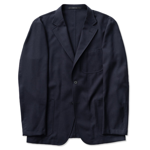gitman bros. vintage Navy Hopsack Simple Jacket