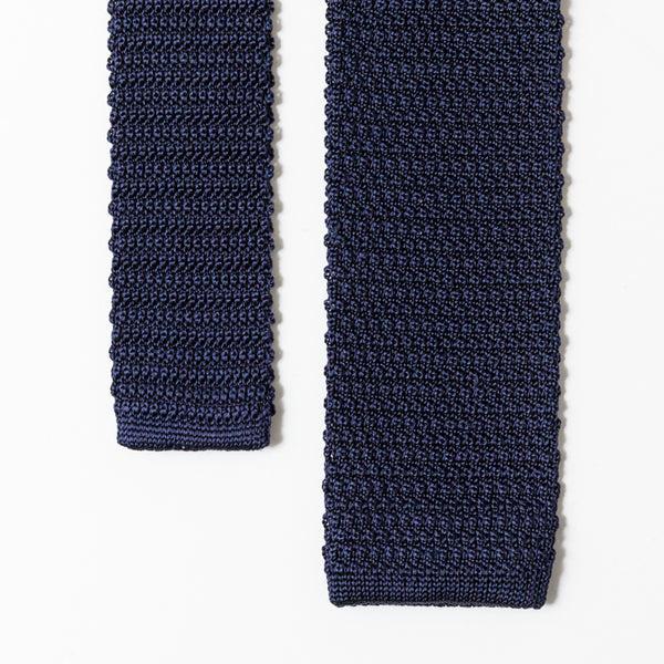 Gitman Bros. Vintage Navy Silk Knit Tie