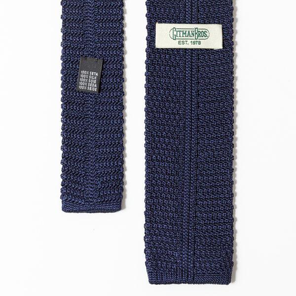 Gitman Bros. Vintage Navy Silk Knit Tie