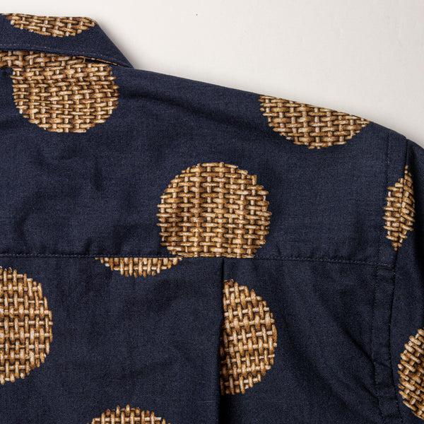 Gitman Bros. Vintage Navy Wicker Dot