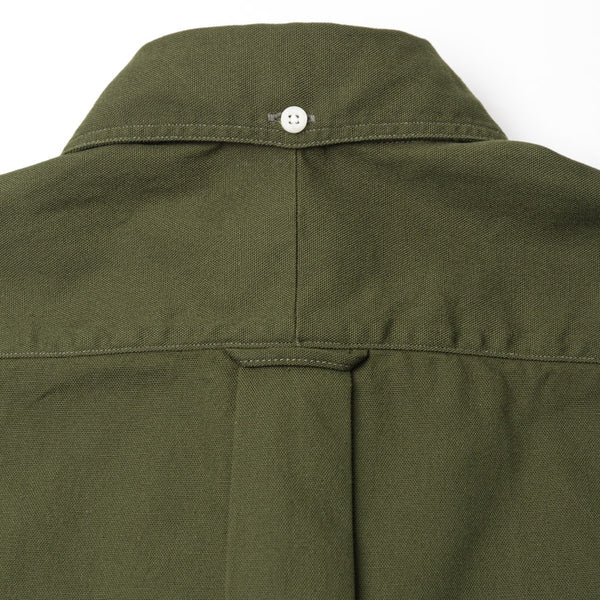 Gitman Bros. Vintage Olive Overdye Oxford