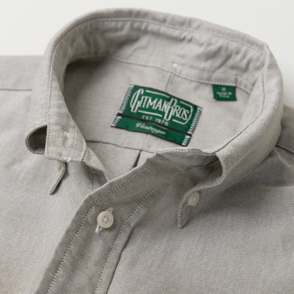 Gitman Bros. Vintage Olive Spring Oxford