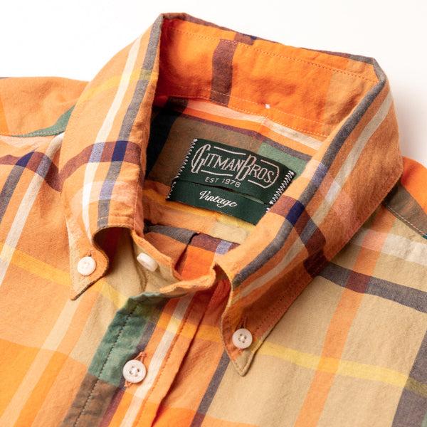 Gitman Bros. Vintage Orange Archive Indian Madras