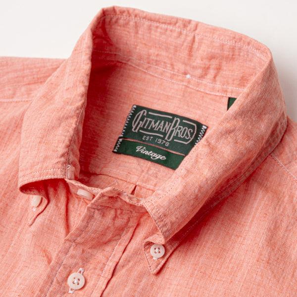 Gitman Bros. Vintage Orange Japanese Cotton/Linen