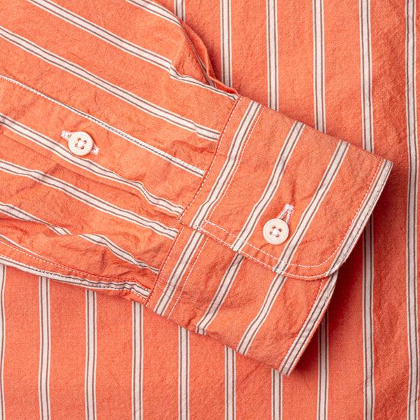 Gitman Bros. Vintage Orange Japanese Washer Stripe