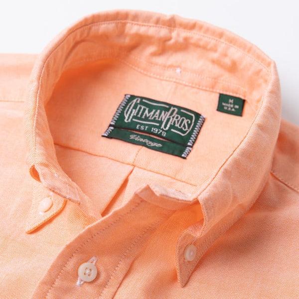 Gitman Bros. Vintage Orange Spring Oxford