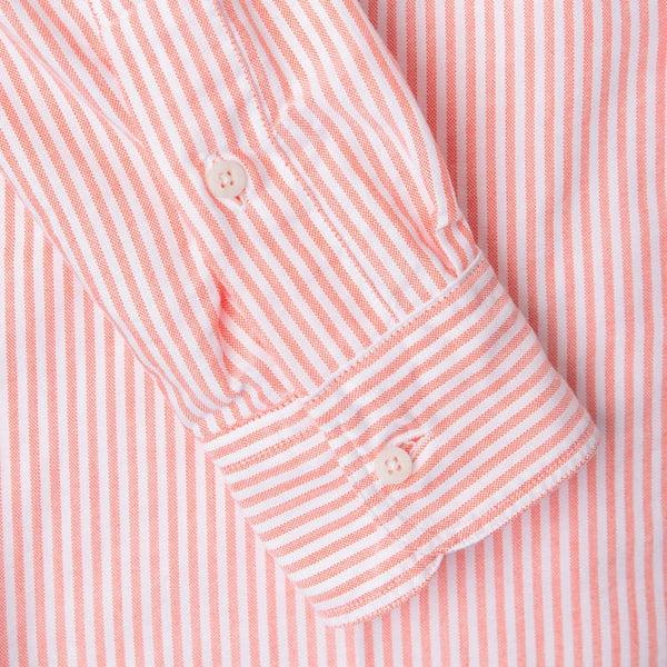Gitman Bros. Vintage Orange Stripe Spring Oxford