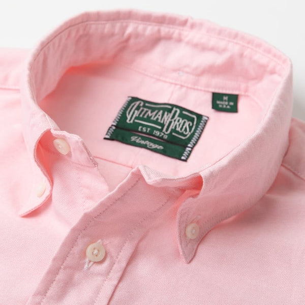 Gitman Bros. Vintage Pink Spring Oxford