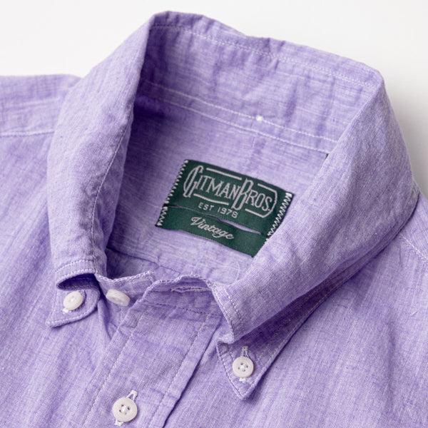 Gitman Bros. Vintage Purple Japanese Cotton/Linen