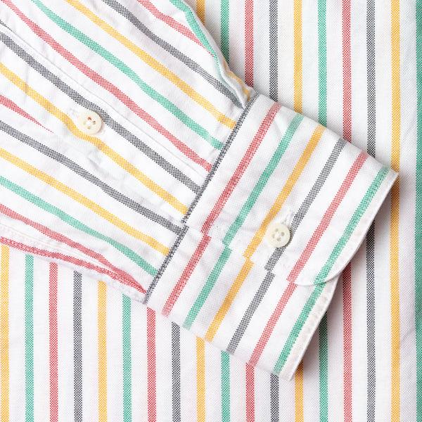 Gitman Bros. Vintage Rasta Stripe Oxford