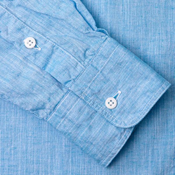 Gitman Bros. Vintage Sky Blue Japanese Cotton/Linen