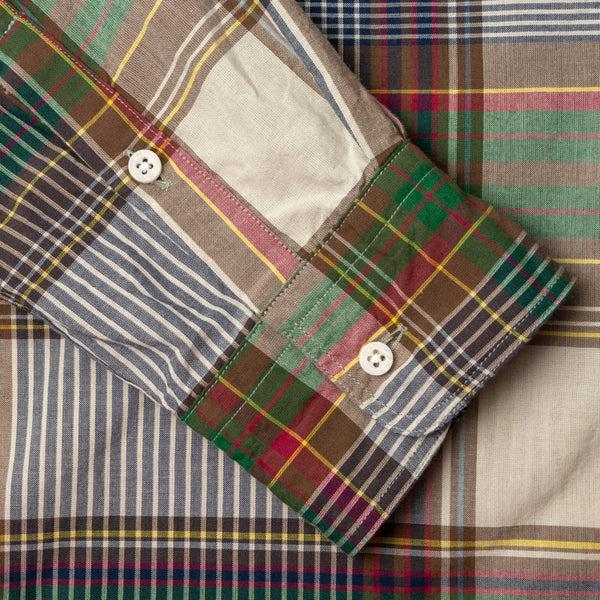 Gitman Bros. Vintage Tan/Green Archive Madras