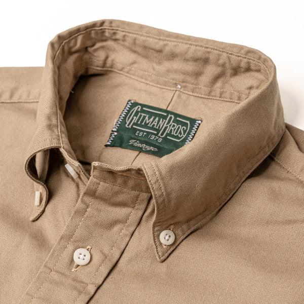 Gitman Bros. Vintage Tan Overdye Oxford